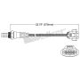 Walker Products 250-24648 Walker Products 250-24648 Oxygen Sensor 4-W Direct Fit Narrow-Band