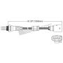 Walker Products 250-24717 Walker Products 250-24717 Oxygen Sensor 4-W Direct Fit Narrow-Band