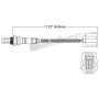 Walker Products 250-24725 Walker Products 250-24725 Oxygen Sensor 4-W Direct Fit Narrow-Band