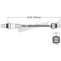 Walker Products 250-24745 Walker Products 250-24745 Oxygen Sensor 4-W Direct Fit Narrow-Band