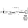 Walker Products 250-24751 Walker Products 250-24751 Oxygen Sensor 4-W Direct Fit Narrow-Band