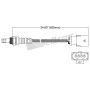 Walker Products 250-24775 Walker Products 250-24775 Oxygen Sensor 4-W Direct Fit Narrow-Band