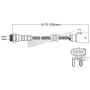 Walker Products 250-24797 Walker Products 250-24797 Oxygen Sensor 4-W Direct Fit Narrow-Band