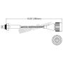 Walker Products 250-24801 Walker Products 250-24801 Oxygen Sensor 4-W Titania