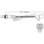 Walker Products 250-24850 Walker Products 250-24850 Oxygen Sensor 4-W Direct Fit Narrow-Band