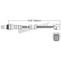 Walker Products 250-24917 Walker Products 250-24917 Oxygen Sensor 4-W Direct Fit Narrow-Band