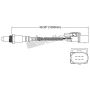Walker Products 250-25054 Walker Products 250-25054 Oxygen Sensor 5-W Wide-Band