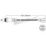 Walker Products 250-54008 Walker Products 250-54008 Oxygen Sensor 4-W Air Fuel Ratio Wide-Band
