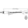 Walker Products 250-54043 Walker Products 250-54043 Oxygen Sensor 4-W Air Fuel Ratio Wide-Band