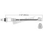 Walker Products 250-54058 Walker Products 250-54058 Oxygen Sensor 4-W Air Fuel Ratio Wide-Band