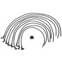 Walker Products 924-6013 ThunderCore PRO 924-6013 Spark Plug Wire Set