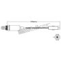 Walker Products 932-41001 Walker Products 932-41001 Oxygen Sensor 1-W Direct Fit Narrow-Band