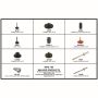 Walker Products WPA-104 Walker Products WPA-104 Carburetor Check Vent and Misc. Kit