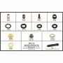 Walker Products WPA-112 Walker Products WPA-112 Fuel Injector Repair Kit