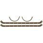 MAHLE OS32196 Engine Oil Pan Gasket Set