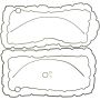 MAHLE OS32271 Engine Oil Pan Gasket Set