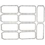 MAHLE OS32593RP MAHLE Performance Oil Pan Gasket Set