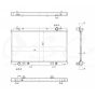 ONE STOP SOLUTIONS 13038 OSC Cooling Products 13038 New Radiator