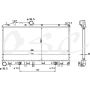 ONE STOP SOLUTIONS 13095 OSC Cooling Products 13095 New Radiator