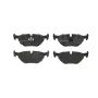 Brembo KT04298 Brembo low-met brake pad and UV coated solid  brake disc kit