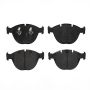 Brembo KT04383 Brembo low-met brake pad and UV coated vented  brake disc kit