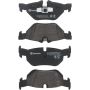 Brembo KT04043 Brembo low-met brake pad and UV coated vented  brake disc kit
