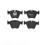 Brembo KT04441 Brembo low-met brake pad and UV coated vented  brake disc kit
