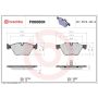 Brembo KT00A64 Brembo ceramic brake pad and composite vented  brake disc kit