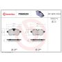 Brembo KT00B65 Brembo ceramic brake pad and UV coated vented  brake disc kit