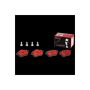 Brembo KT00B65 Brembo ceramic brake pad and UV coated vented  brake disc kit