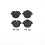 Brembo KT04424 Brembo low-met brake pad and composite vented  brake disc kit