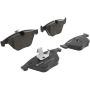 Brembo KT04526 Brembo low-met brake pad and composite vented  brake disc kit