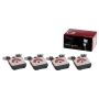 Brembo KT00B09 Brembo ceramic brake pad and UV coated vented  brake disc kit