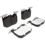 Brembo KT04375 Brembo low-met brake pad and UV coated vented  brake disc kit