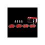 Brembo KT00A01 Brembo ceramic brake pad and UV coated vented  brake disc kit
