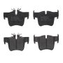 Brembo KT04312 Brembo low-met brake pad and UV coated solid  brake disc kit