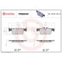 Brembo KT00880 Brembo ceramic brake pad and UV coated solid  brake disc kit