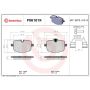 Brembo KT00824 Brembo ceramic brake pad and composite vented  brake disc kit