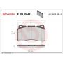 Brembo KT08021 Beyond EV Kit Disc-Pad