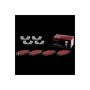 Brembo KT00678 Brembo ceramic brake pad and UV coated vented  brake disc kit
