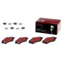 Brembo KT00776 Brembo ceramic brake pad and UV coated vented  brake disc kit