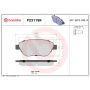 Brembo KT00937 Brembo ceramic brake pad and floating PVT drilled brake disc kit