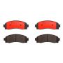 Brembo KT00858 Brembo ceramic brake pad and UV coated vented  brake disc kit