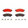 Brembo KT00834 Brembo ceramic brake pad and standard vented  brake disc kit