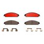 Brembo KT00833 Brembo ceramic brake pad and UV coated vented  brake disc kit