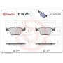 Brembo KT04270 Brembo low-met brake pad and UV coated vented  brake disc kit