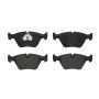 Brembo KT04270 Brembo low-met brake pad and UV coated vented  brake disc kit