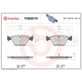 Brembo KT00720 Brembo ceramic brake pad and UV coated vented  brake disc kit