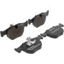 Brembo KT04391 Brembo low-met brake pad and UV coated vented  brake disc kit