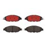 Brembo KT00518 Brembo ceramic brake pad and UV coated vented  brake disc kit